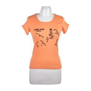 Textile Prints T - Shirts LG Orange